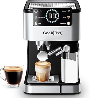 Geek Chef 20 Bar Automatic Espresso Maker (D tier)