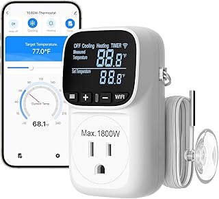 DEWENWILS Smart WiFi Temperature Controller Outlet (C tier)