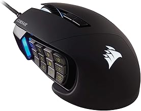 Corsair Scimitar RGB Elite Wired MOBA/MMO Gaming Mouse (A tier)