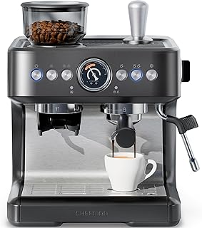Chefman Crema Deluxe Double Boiler Espresso Machine (C tier)