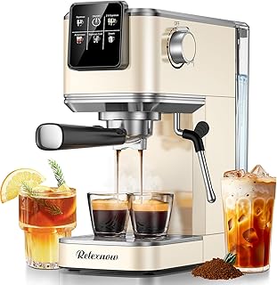 20 Bar Espresso Machine with LCD Panel (D tier)