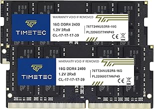 Timetec Premium DDR4 32GB Laptop 2400MHz (C tier)
