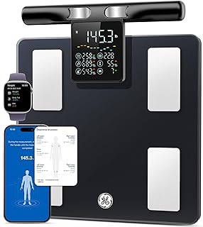 GE Smart Scale 8-Electrode 400lb Black (D tier)