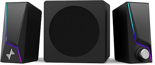 Nylavee Computer Speakers 2.1 with Subwoofer (D tier)