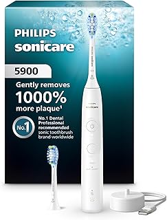 Philips Sonicare 5900 Series Electric Toothbrush, White (B tier)