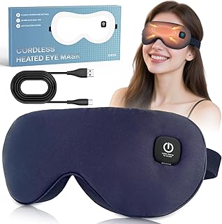 Cordless Heated Eye Mask 3 Heat Settings (C tier)