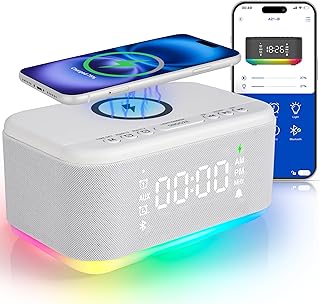 Bluetooth Alarm Clock Radio with Dual Alarm (D tier)