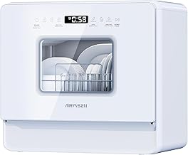 AIRMSEN Large Slim Countertop Dishwasher (A tier)