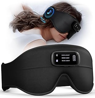 AHUIARGY Sleep Mask with Bluetooth 5.4 Headphones (C tier)