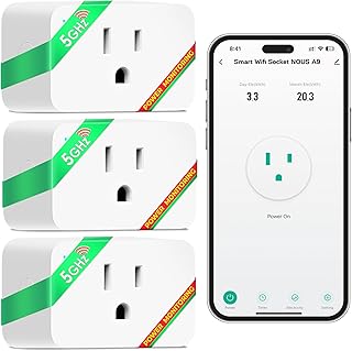 NOUS Wi-Fi Smart Plug 15A 3 Pack (B tier)