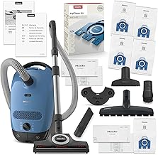 Miele Classic C1 Turbo Team Bagged Canister Vacuum Bundle (A tier)