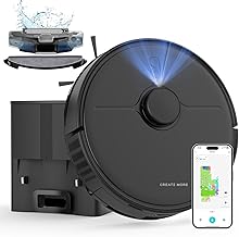 Robot Vacuum and Mop 6000Pa Suction (D tier)
