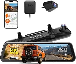 WOLFBOX G900 PRO-N 12" 4K Mirror Dash Cam (B tier)