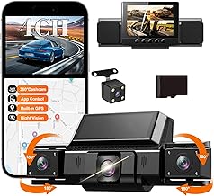 360° 4-Channel Dash Cam (D tier)