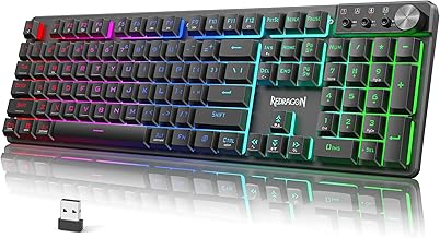 Redragon K521WL Wireless Gaming Keyboard (D tier)
