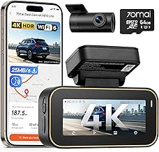70mai A810 Lite 4K Dual Dash Cam (C tier)